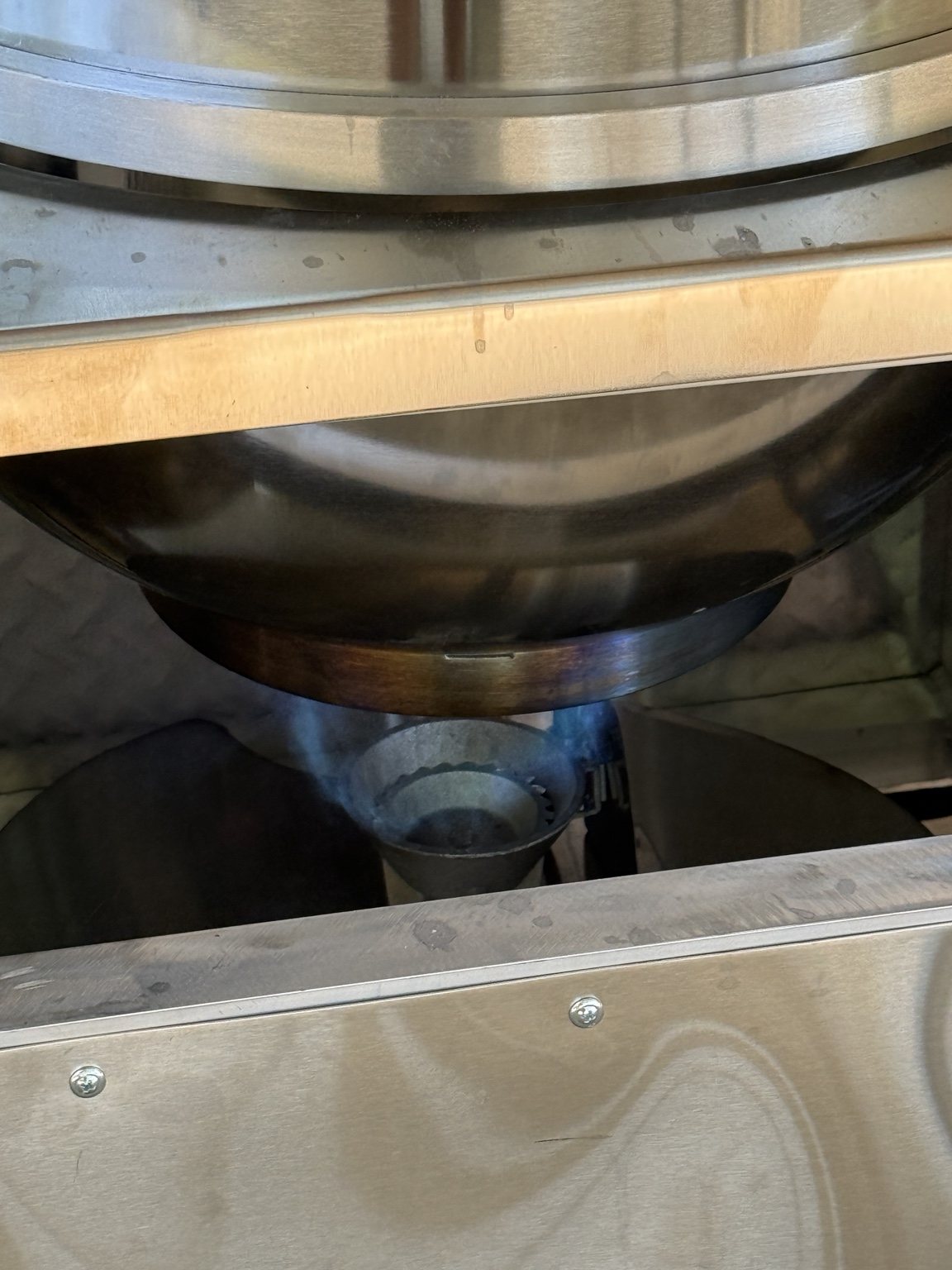 Getting the kettle hot